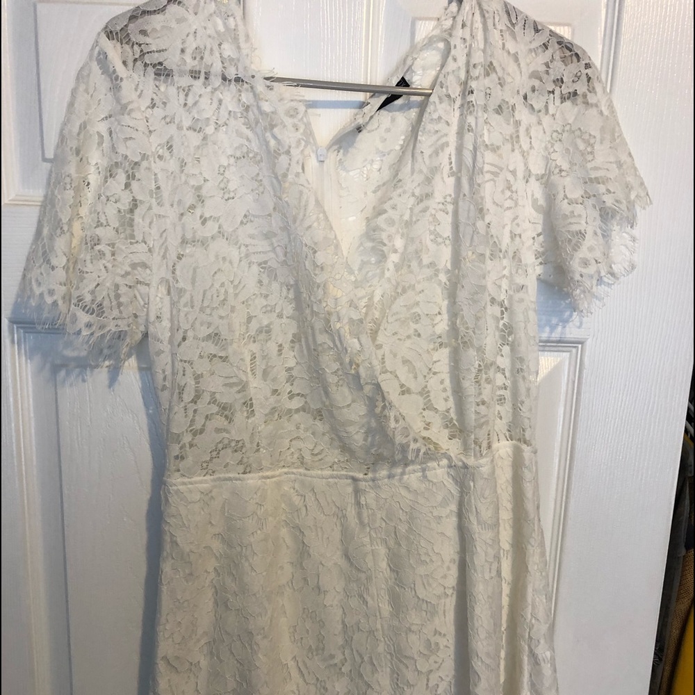 Lace romper
